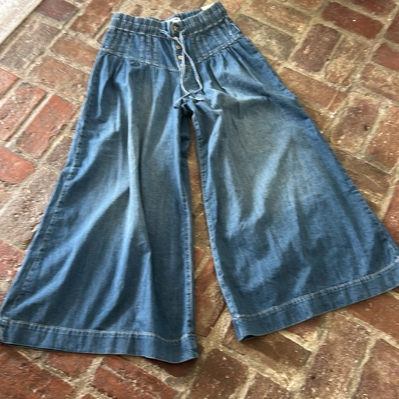 ⭐️New Free People Forget Me Knot Pull on Jeans⭐️ - Picture 7 of 12